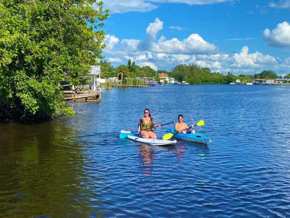 Blue Heron House, Private 4 Bedroom Waterfront W Heated Pool And Fire Pit Ruskin Esterno foto
