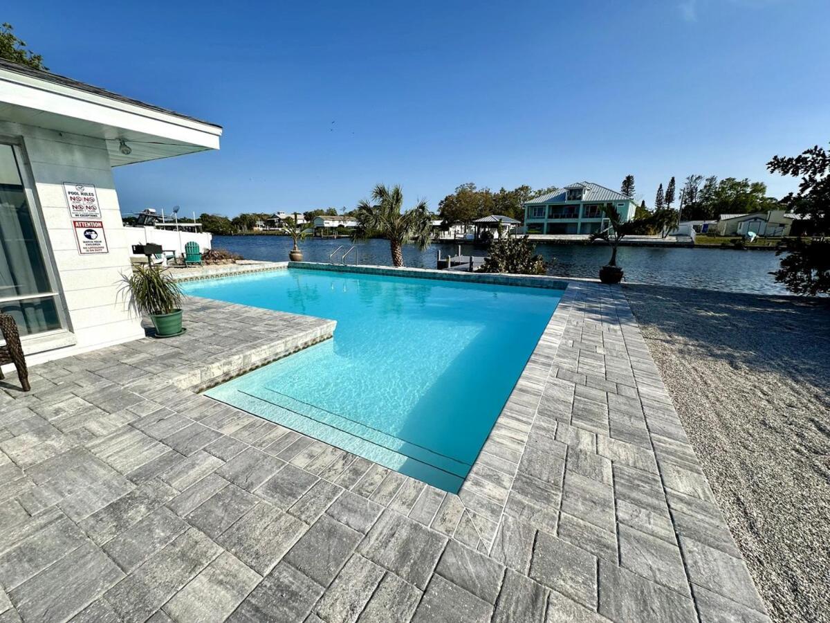 Blue Heron House, Private 4 Bedroom Waterfront W Heated Pool And Fire Pit Ruskin Esterno foto